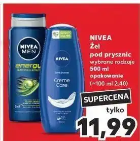 Kaufland Zel pod prysznic Nivea Creme Care oferta