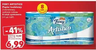 Kaufland Papier toaletowy biały Foxy Artistico oferta