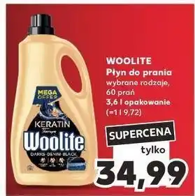 Kaufland Płyn do prania dark Woolite Keratin oferta