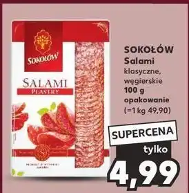 Kaufland Salami węgierskie Sokołów oferta