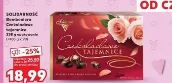 Kaufland Bombonierka róże Solidarność Czekoladowe Tajemnice oferta