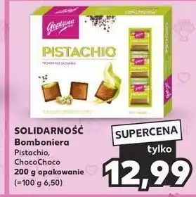 Kaufland Czekoladki pistachio Goplana oferta