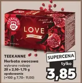 Kaufland Herbata pomegranate Teekanne Love oferta