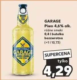 Kaufland Piwo Garage Hard Lemon oferta