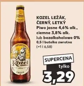 Kaufland Piwo Kozel Cerny oferta