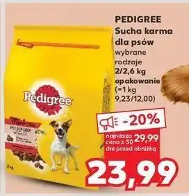 Kaufland Karma dla psa z wołowiną i warzywami Pedigree oferta
