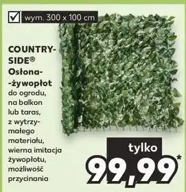 Kaufland Osłona żywopłot 300 x 100 cm K-Classic Countryside oferta