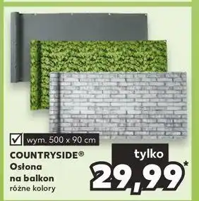 Kaufland Osłona na balkon 500 x 90 cm Countryside oferta