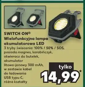 Kaufland Wielofunkcyjna lama led Switch On oferta