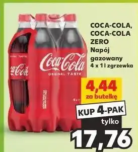 Kaufland Napój Coca-Cola Zero oferta