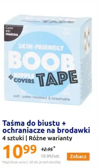 Action Taśma do biustu + ochraniacze na brodawki oferta