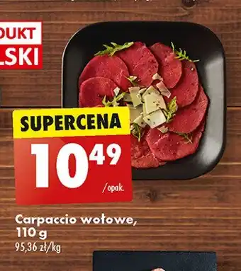 Biedronka Carpaccio wołowe oferta