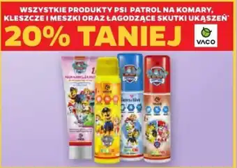 Netto WSZYSTKIE PRODUKTY PSI PATROL NA KOMARY, KLESZCZE I MESZKI ORAZ ŁAGODZĄCE SKUTKI UKĄSZEŃ 20% TANIEJ oferta