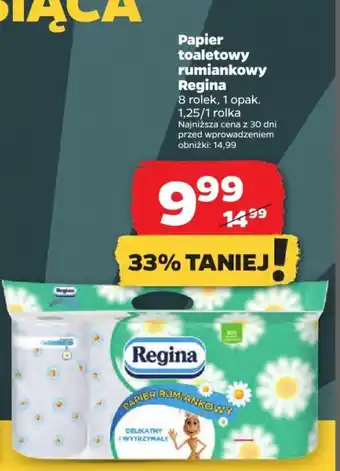 Netto Papier toaletowy rumiankowy Regina oferta