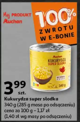 Auchan Kukurydza oferta