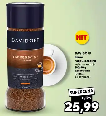 Kaufland Kawa rozpuszczalna Davidoff oferta