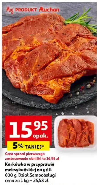 Auchan Karkówka Grill oferta