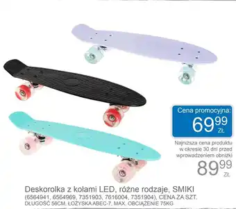 Smyk Deskorolka Smiki oferta