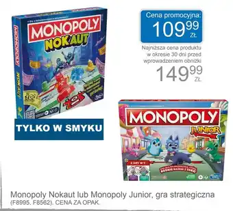 Smyk Gra strategiczna Monopoly oferta
