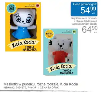 Smyk Maskotka Kicia - Kocia oferta