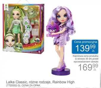 Smyk Lalka Rainbow High oferta