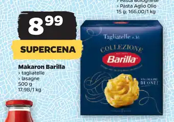 Netto Makaron Barilla oferta