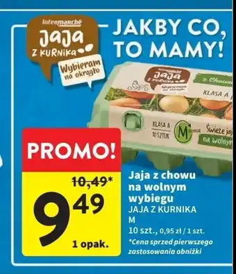 Intermarche Jaja kl. m Jaja z kurnika oferta