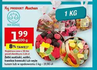 Auchan Żelki miśki oferta