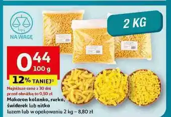 Auchan Makaron kolanko oferta