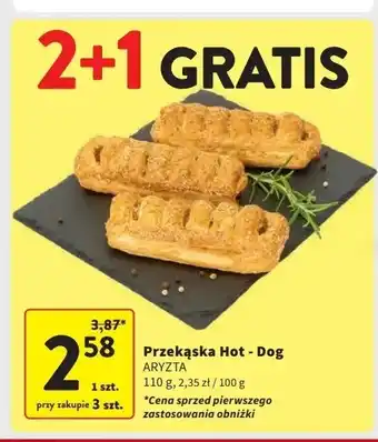 Intermarche Przekąska hot dog Aryzta oferta