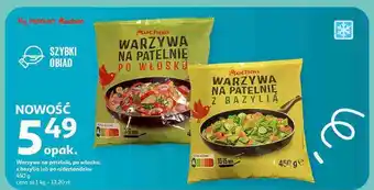 Auchan Warzywa na patelnie po włosku Auchan różnorodne (logo czerwone) oferta