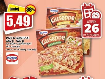 Topaz Pizza Guseppe różne rodzaje 335-425g oferta