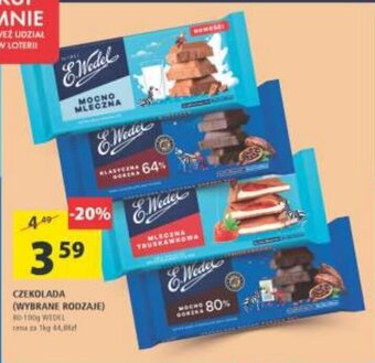 Arhelan Czekolada Wedel 80-100g oferta