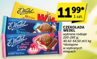 Groszek CZEKOLADA WEDEL 220-293 g oferta