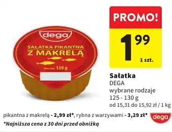 Intermarche Sałatka DEGA 125-130g oferta