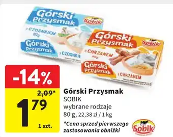 Intermarche Górski Przysmak SOBIK 80g oferta