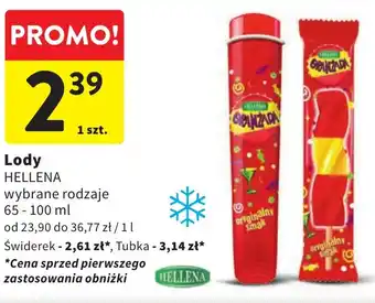 Intermarche Lody HELLENA 65-100ml oferta