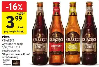 Intermarche Piwo KSIĄŻĘCE 0,5l oferta