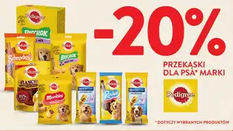 Intermarche PRZEKĄSKI DLA PSA Pedigree oferta