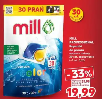 Kaufland Kapsułki do prania color Mill Professional oferta