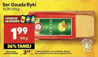 Delikatesy Centrum Ser Gouda Ryki oferta