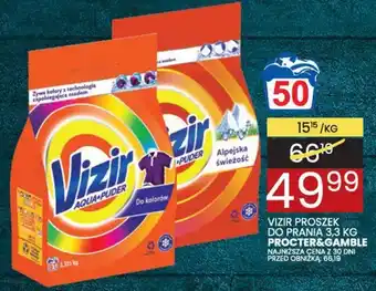 Wafelek PROCTER&GAMBLE VIZIR PROSZEK DO PRANIA 3,3 KG oferta