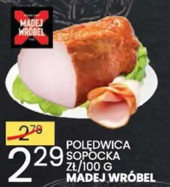 Wafelek POLĘDWICA SOPOCKA MADEJ WRÓBEL 100g oferta