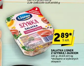 Groszek SAŁATKA LISNER Z SZYNKĄ I JAJKIEM 140 g oferta