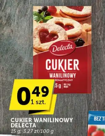 Groszek CUKIER WANILINOWY DELECTA 15 g oferta