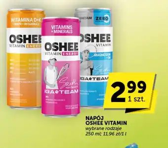 Groszek NAPÓJ OSHEE VITAMIN 250 ml oferta