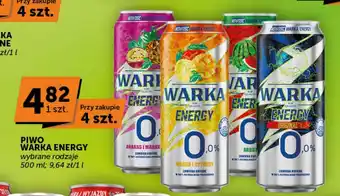 Groszek PIWO WARKA ENERGY 500 ml oferta