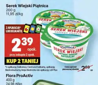 Delikatesy Centrum Serek wiejski Piatnica oferta