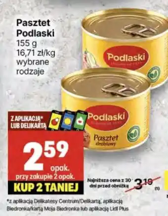 Delikatesy Centrum Pasztet Podlaski oferta