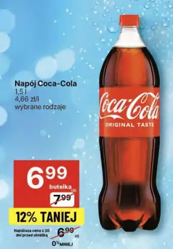 Delikatesy Centrum Napój Coca-Cola oferta